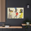 Woman Ethic African People Standard Canvas
