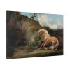 91638-30.jpg Horse Frightened by a Lion by George Stubbs Standard Canvas