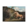 91638-31.jpg Horse Frightened by a Lion by George Stubbs Standard Canvas