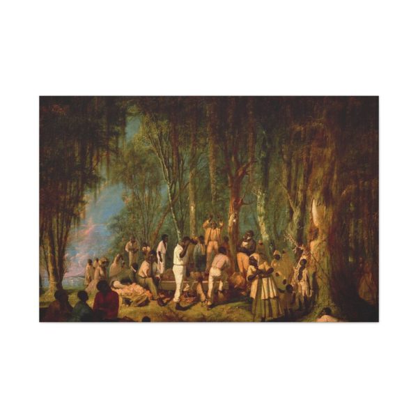 Plantation Burial by John Antrobus  Standard Canvas