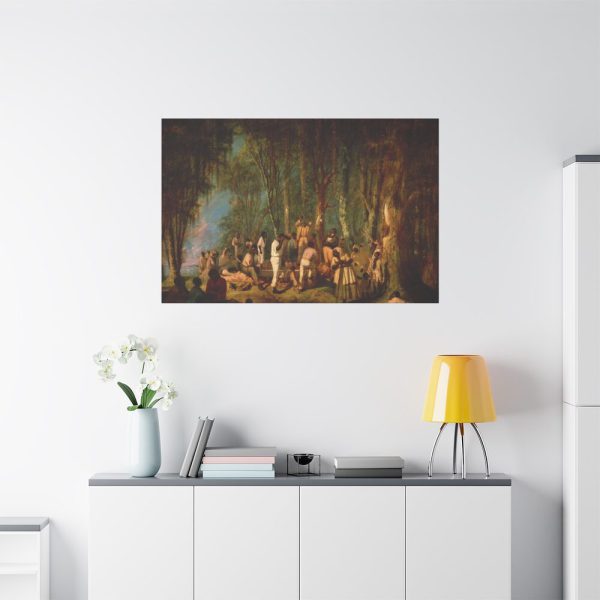 Plantation Burial by John Antrobus  Standard Canvas