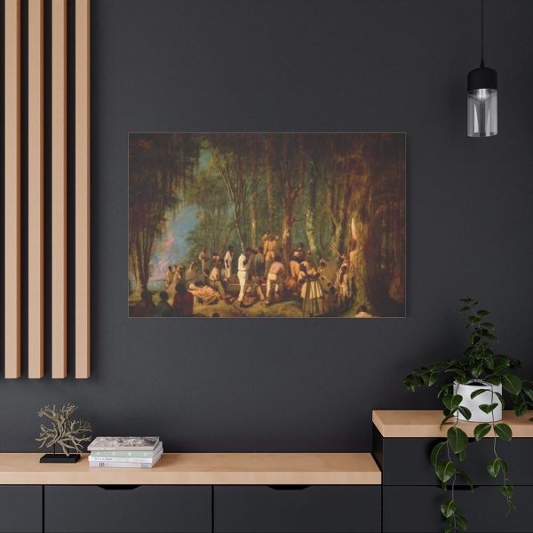 Plantation Burial by John Antrobus  Standard Canvas