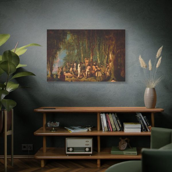 Plantation Burial by John Antrobus  Standard Canvas