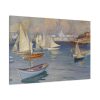 91638-325.jpg The Nyländska Jaktklubben Harbour in Helsinki by Albert Edelfelt Standard Canvas