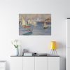 91638-327.jpg The Nyländska Jaktklubben Harbour in Helsinki by Albert Edelfelt Standard Canvas