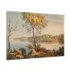 Lakeside View Near Träskända Manor, by Magnus Von Wright Standard Canvas