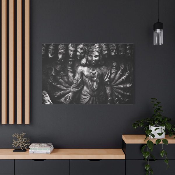 91638-343.jpg Lord Vishnu, Hindu Religion Sculptures Standard Canvas