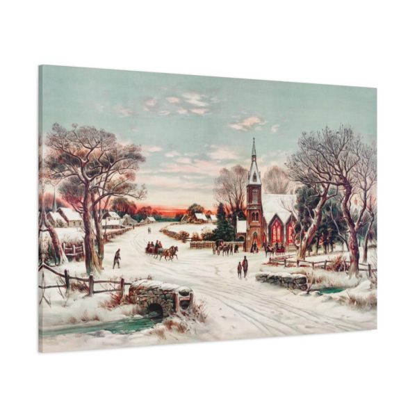 91638-360.jpg Christmas Eve by Hoover & Son Standard Canvas