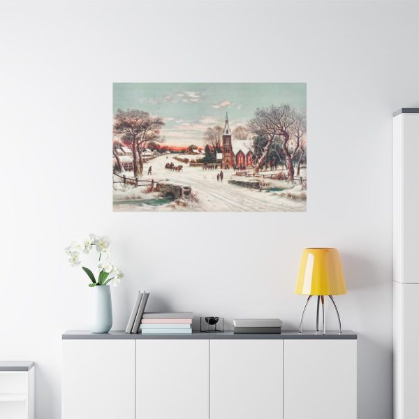 91638-362.jpg Christmas Eve by Hoover & Son Standard Canvas