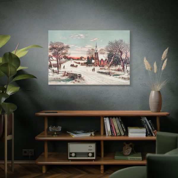 91638-364.jpg Christmas Eve by Hoover & Son Standard Canvas