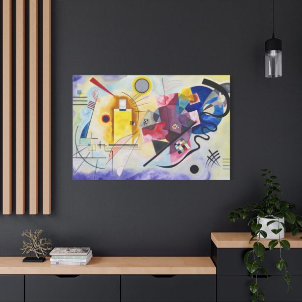 91638-368.jpg Yellow-Red-Blue Abstract Painting by Wassily Kandinsky Standard Canvas