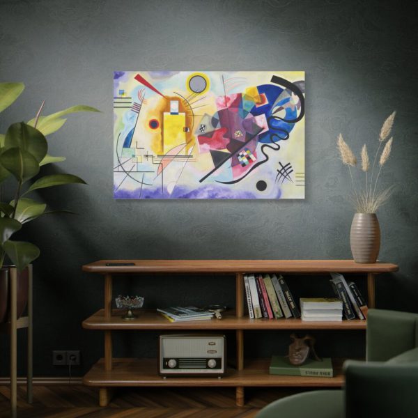 91638-369.jpg Yellow-Red-Blue Abstract Painting by Wassily Kandinsky Standard Canvas