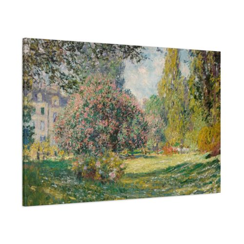 91638-375.jpg Landscape The Parc Monceau by Claude Monet Standard Canvas