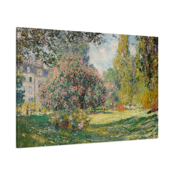 91638-375.jpg Landscape The Parc Monceau by Claude Monet Standard Canvas