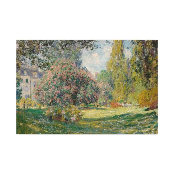 91638-376.jpg Landscape The Parc Monceau by Claude Monet Standard Canvas