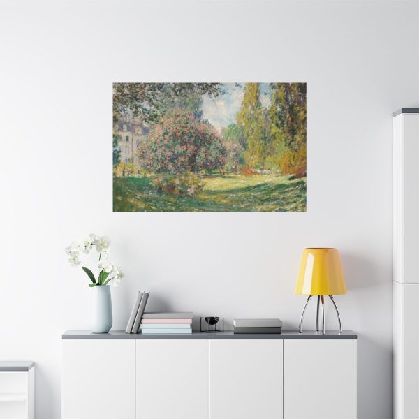 91638-377.jpg Landscape The Parc Monceau by Claude Monet Standard Canvas