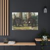 91638-43.jpg American Black Bears by John Woodhouse Audubon Standard Canvas