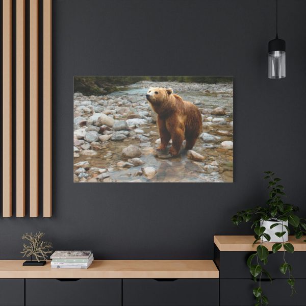 Grizzly Brown Bear Standard Canvas