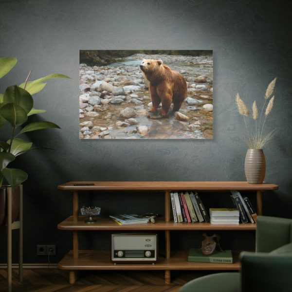 Grizzly Brown Bear Standard Canvas