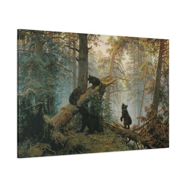91638-60.jpg Shishkin, Ivan - Morning in a Pine Forest Standard Canvas