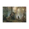 91638-61.jpg Shishkin, Ivan - Morning in a Pine Forest Standard Canvas