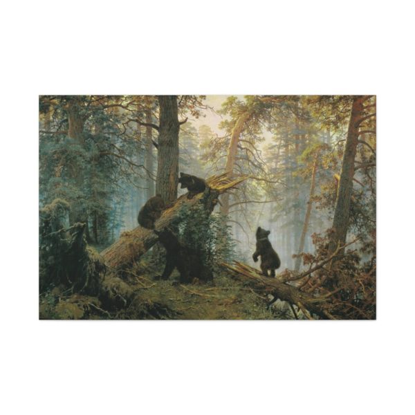 91638-61.jpg Shishkin, Ivan - Morning in a Pine Forest Standard Canvas