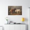 Horses after Carl Wahlbom by Magnus Von Wright Standard Canvas