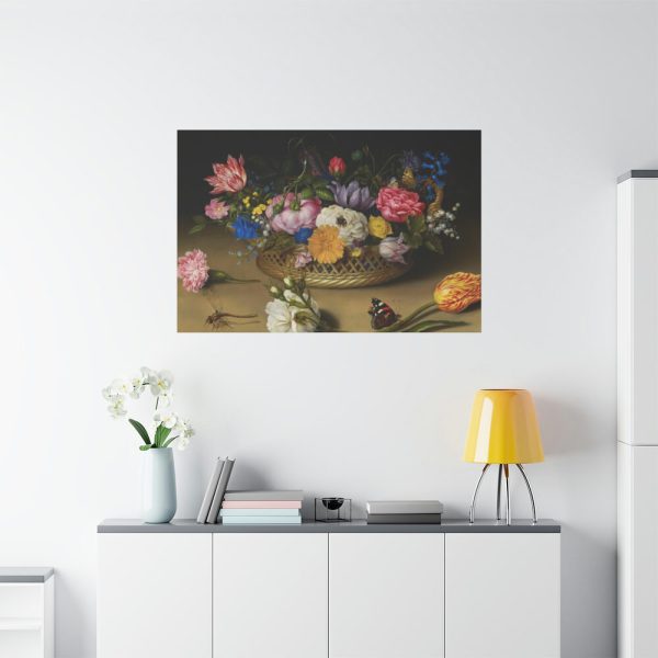 91638-87.jpg Flower Still Life by Ambrosius Bosschaert the Elder Standard Canvas