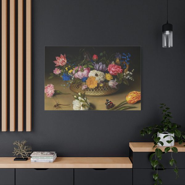 91638-88.jpg Flower Still Life by Ambrosius Bosschaert the Elder Standard Canvas