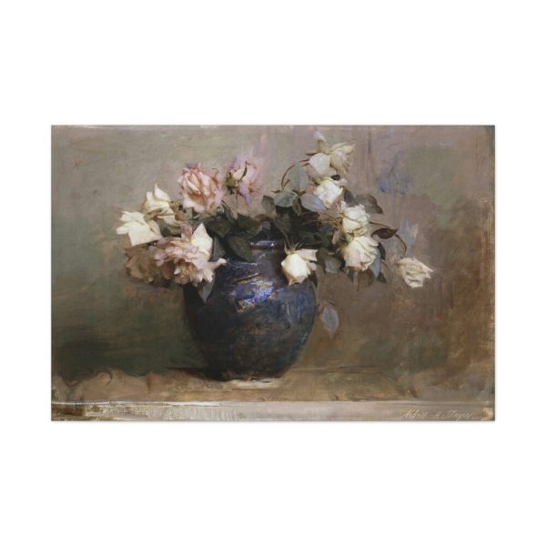 91638-91.jpg Roses by Abbott Handerson Thayer Standard Canvas