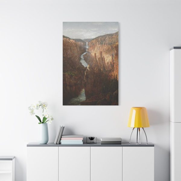 91655-102.jpg Grand Canyon Yellowstone River by William Louis Sonntag Standard Canvas