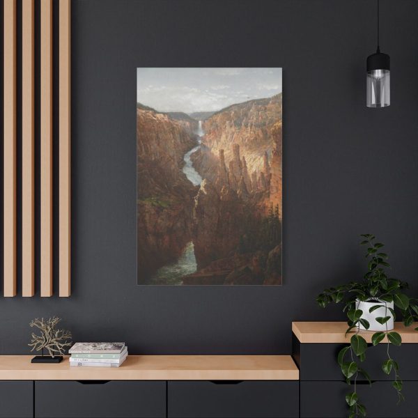 91655-103.jpg Grand Canyon Yellowstone River by William Louis Sonntag Standard Canvas