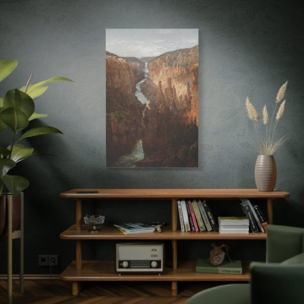 91655-104.jpg Grand Canyon Yellowstone River by William Louis Sonntag Standard Canvas