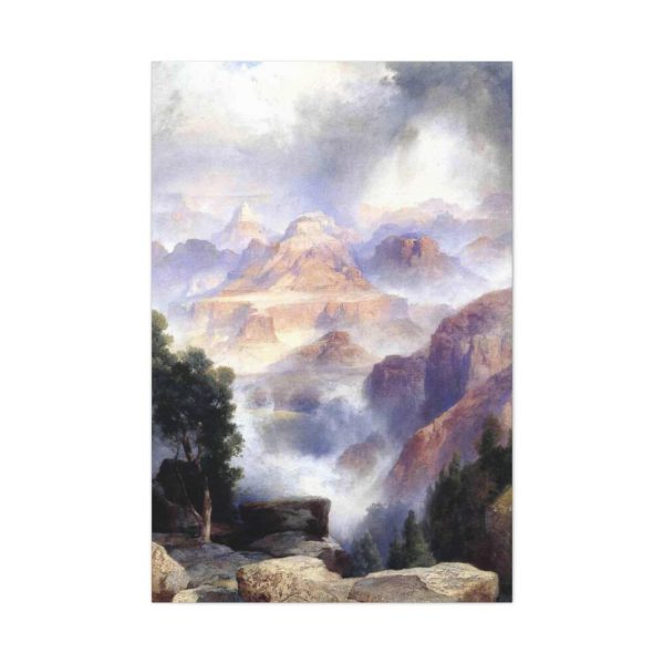 A Showery Day Grand Canyon by Thomas Moran Standard Canvas
