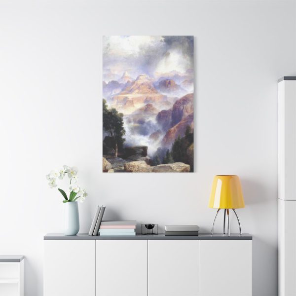 A Showery Day Grand Canyon by Thomas Moran Standard Canvas