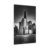 91655-115.jpg City Building Black and White Tower Skyscraper Standard Canvas