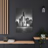 91655-118.jpg City Building Black and White Tower Skyscraper Standard Canvas