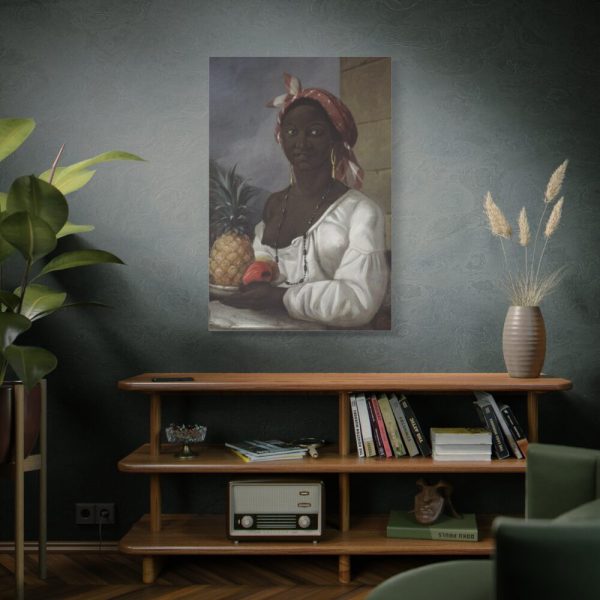 91655-139.jpg Portrait of a Haitian Woman Standard Canvas