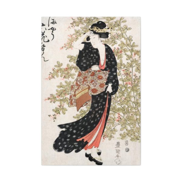 91655-156.jpg Japanese woman by Utagawa Toyokuni Standard Canvas