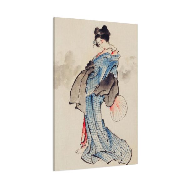 91655-165.jpg Woman Wearing Kimono by Katsushika Hokusai Standard Canvas