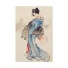 91655-166.jpg Woman Wearing Kimono by Katsushika Hokusai Standard Canvas