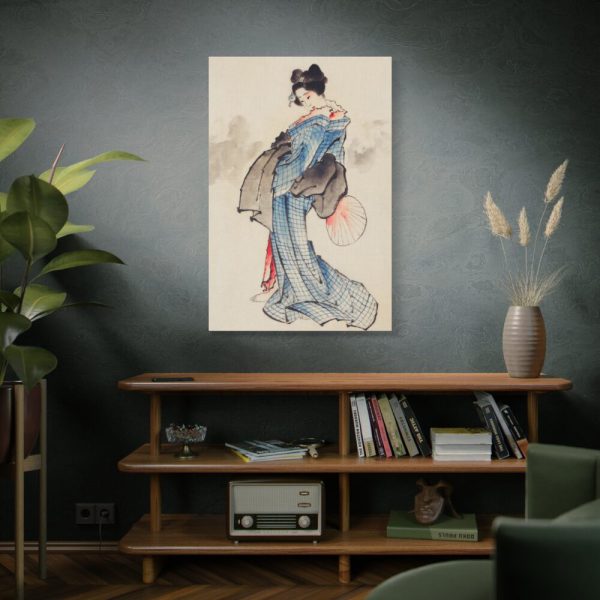 91655-169.jpg Woman Wearing Kimono by Katsushika Hokusai Standard Canvas