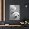 91655-18.jpg Polar Bears in the Winter Standard Canvas