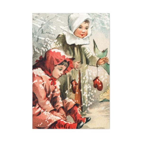 Hark! What Mean Those Holy Voices by L. Prang & Co Standard Canvas