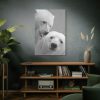 91655-19.jpg Polar Bears in the Winter Standard Canvas