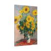 91655-190.jpg Bouquet of Sunflowers by Claude Monet Standard Canvas