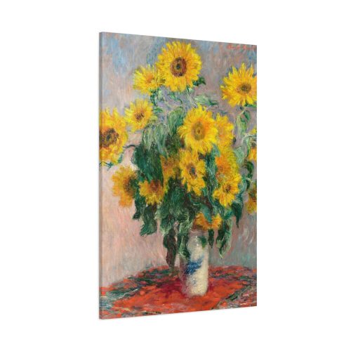 91655-190.jpg Bouquet of Sunflowers by Claude Monet Standard Canvas