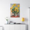91655-192.jpg Bouquet of Sunflowers by Claude Monet Standard Canvas