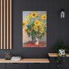 91655-193.jpg Bouquet of Sunflowers by Claude Monet Standard Canvas