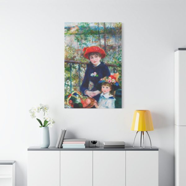 91655-2.jpg Two Sisters (On the Terrace) by Pierre-Auguste Renoir Standard Canvas